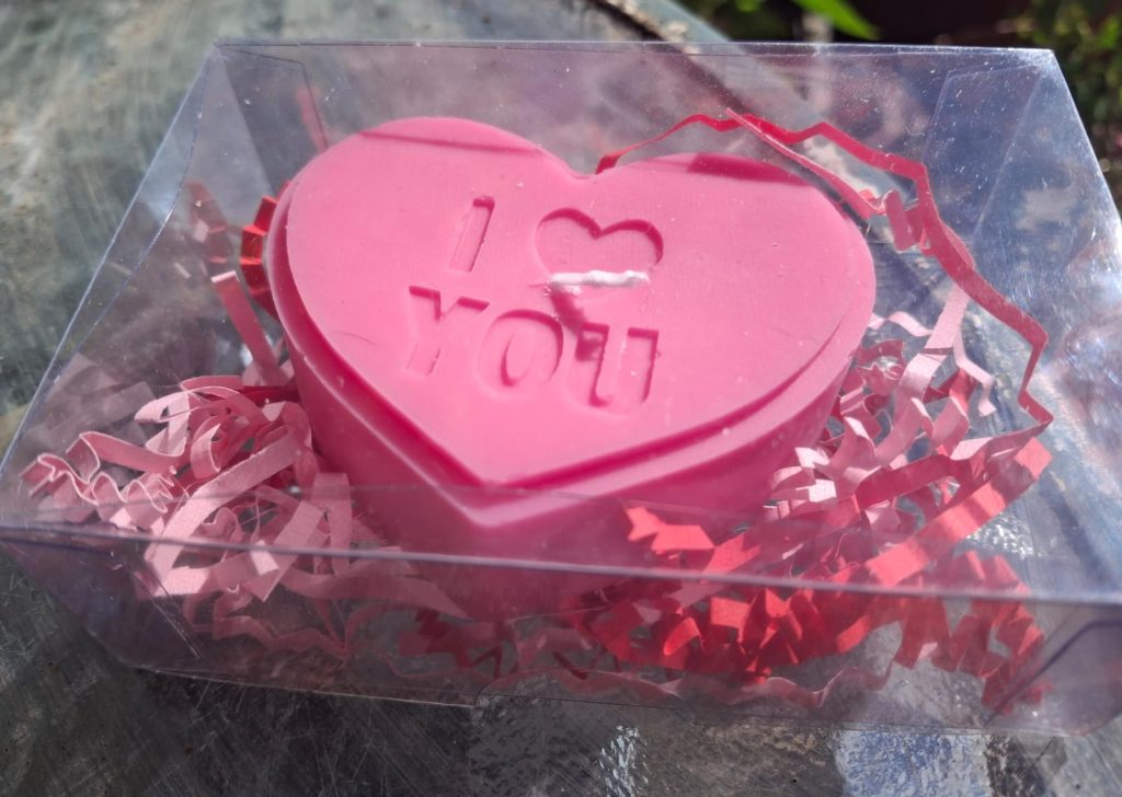 I LOVE YOU Candle